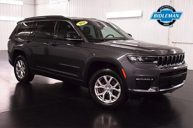 used 2021 Jeep Grand Cherokee L car, priced at $33,910