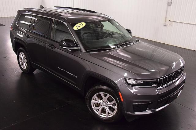 used 2021 Jeep Grand Cherokee L car, priced at $33,910