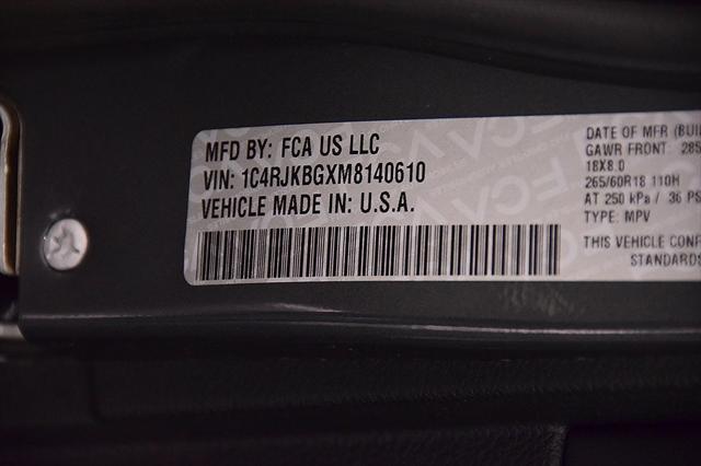used 2021 Jeep Grand Cherokee L car, priced at $33,910