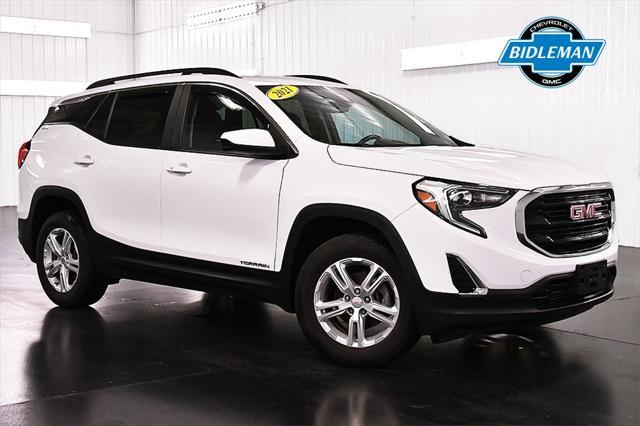 used 2021 GMC Terrain car, priced at $21,843