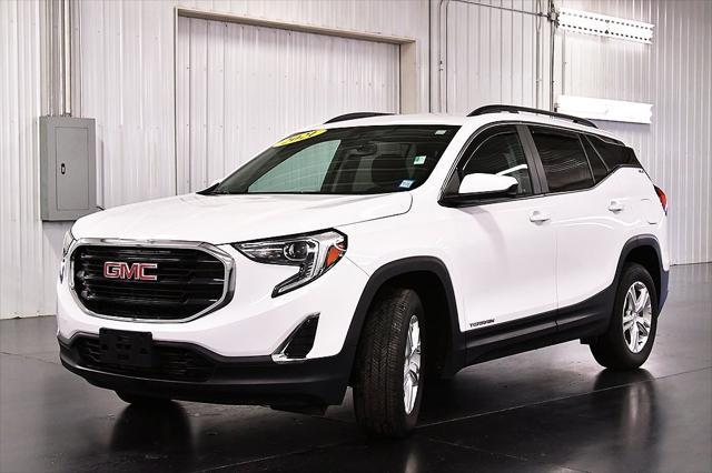 used 2021 GMC Terrain car, priced at $21,699