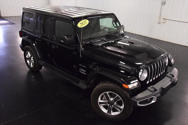 used 2021 Jeep Wrangler Unlimited car, priced at $35,999