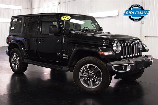 used 2021 Jeep Wrangler Unlimited car, priced at $35,999