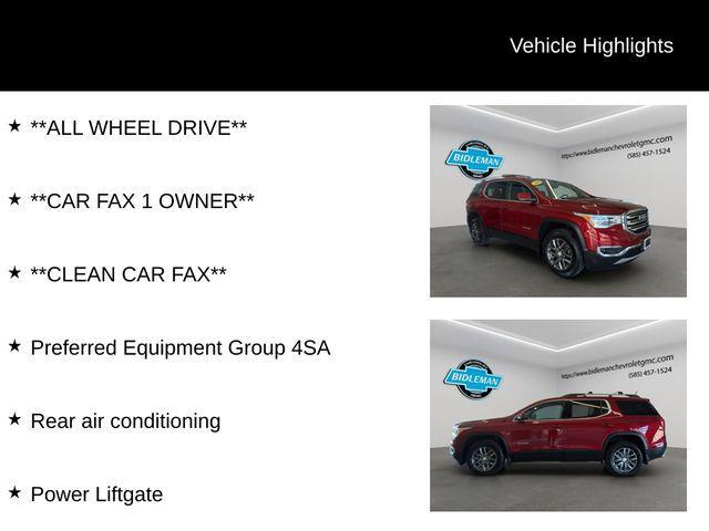 used 2019 GMC Acadia car, priced at $21,458