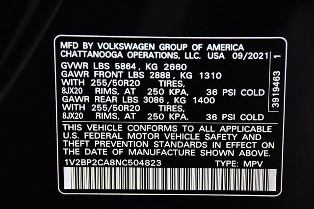 used 2022 Volkswagen Atlas car, priced at $29,848