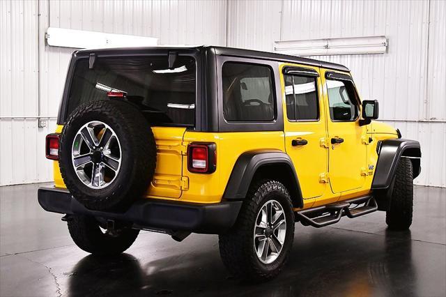 used 2019 Jeep Wrangler Unlimited car, priced at $23,243