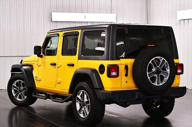 used 2019 Jeep Wrangler Unlimited car, priced at $23,243