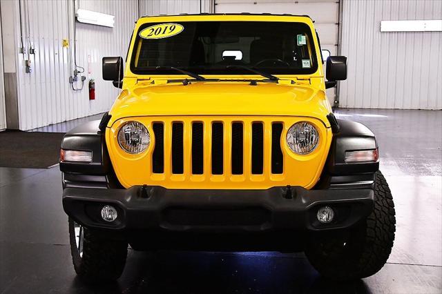 used 2019 Jeep Wrangler Unlimited car, priced at $23,243