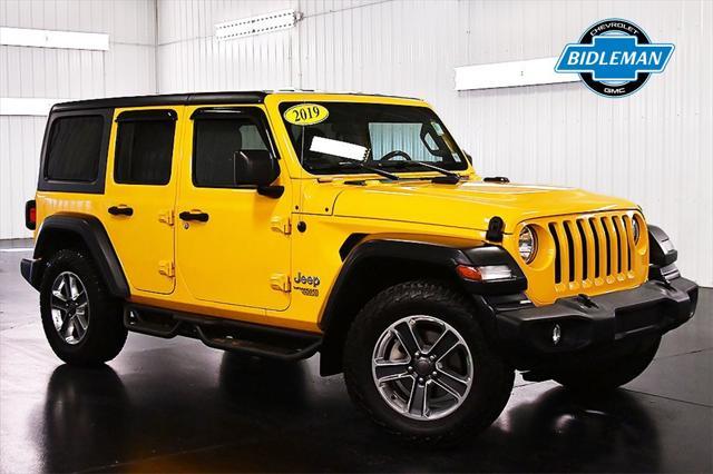 used 2019 Jeep Wrangler Unlimited car, priced at $23,943