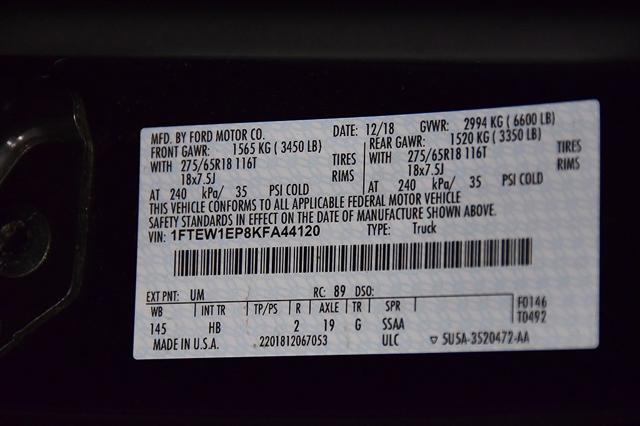 used 2019 Ford F-150 car, priced at $31,527