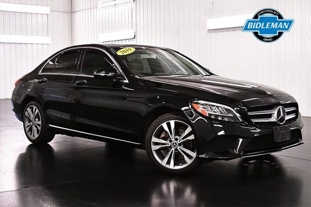 used 2019 Mercedes-Benz C-Class car, priced at $24,975