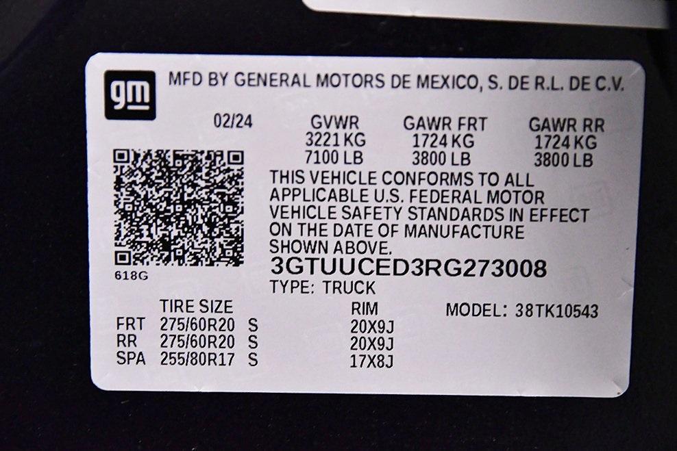 new 2024 GMC Sierra 1500 car, priced at $63,790