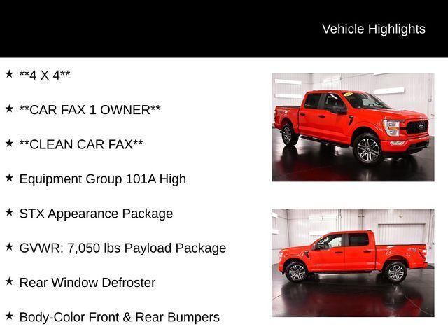 used 2021 Ford F-150 car, priced at $32,448