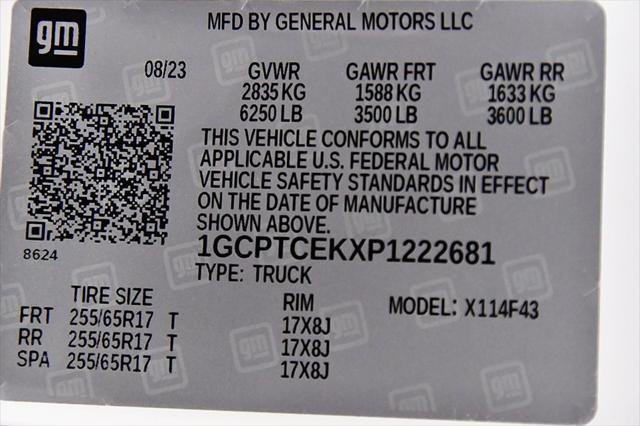 used 2023 Chevrolet Colorado car, priced at $37,098