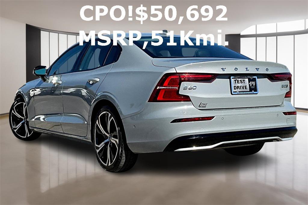 used 2024 Volvo S60 car, priced at $27,999