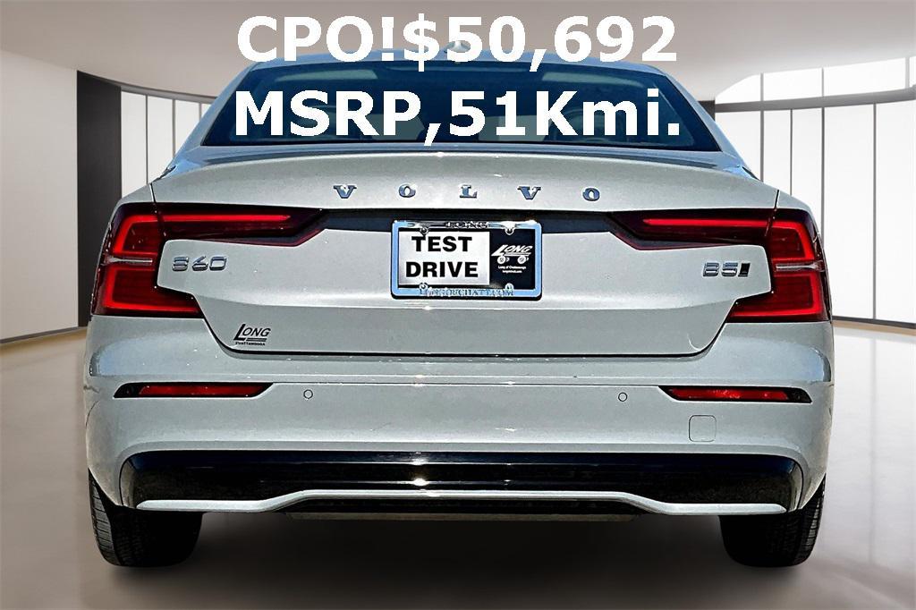 used 2024 Volvo S60 car, priced at $27,999