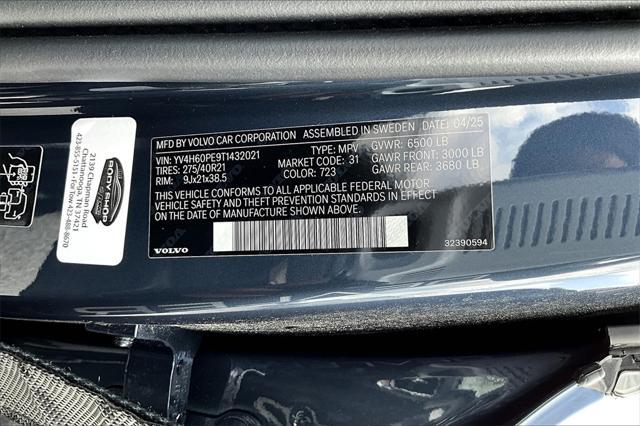 new 2026 Volvo XC90 Plug-In Hybrid car, priced at $81,875