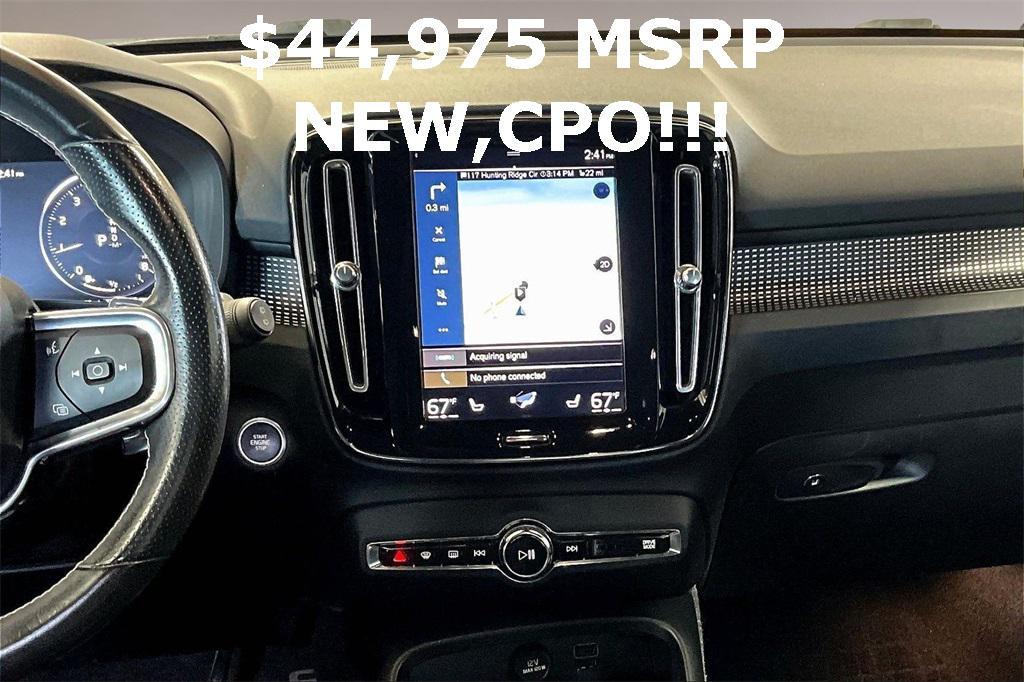 used 2019 Volvo XC40 car, priced at $22,988