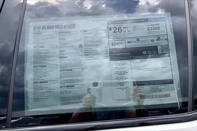 new 2026 Volvo XC40 car, priced at $50,950