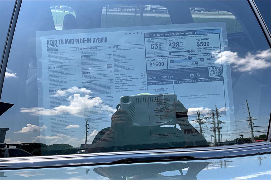 new 2026 Volvo XC60 Plug-In Hybrid car, priced at $80,310