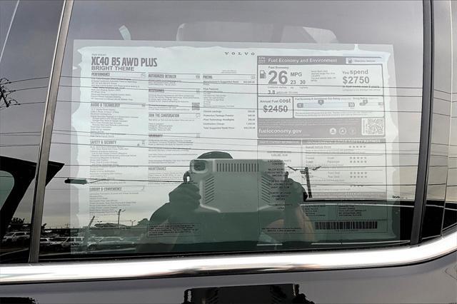 new 2025 Volvo XC40 car, priced at $48,335