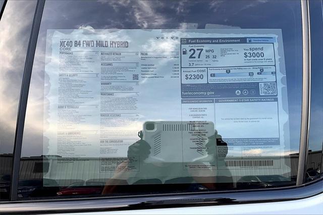 new 2026 Volvo XC40 car, priced at $43,845