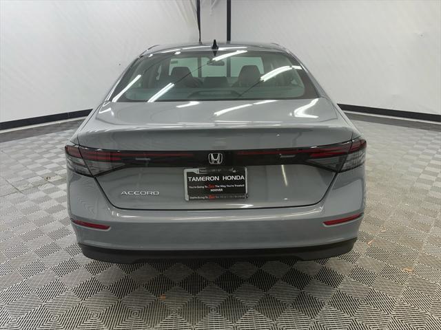 new 2025 Honda Accord car, priced at $32,165