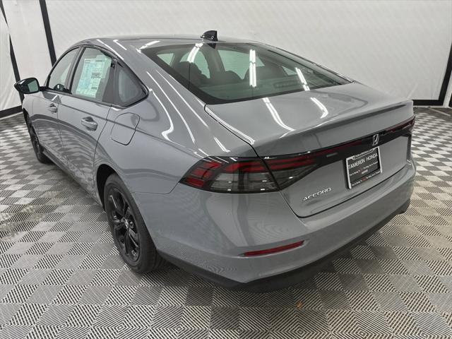 new 2025 Honda Accord car, priced at $32,165