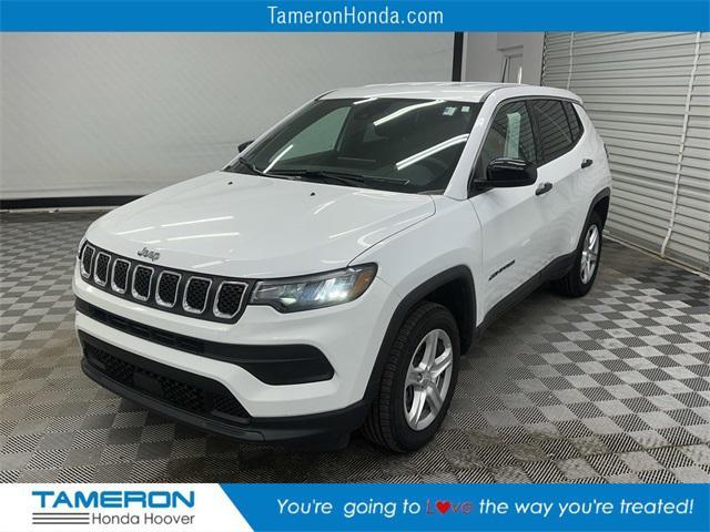 used 2023 Jeep Compass car, priced at $19,879