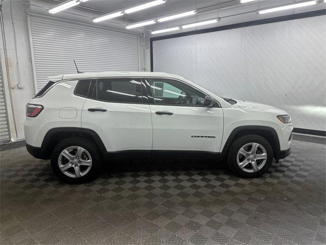 used 2023 Jeep Compass car, priced at $19,879