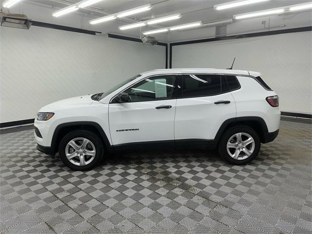 used 2023 Jeep Compass car, priced at $19,879