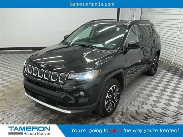 used 2022 Jeep Compass car, priced at $19,999