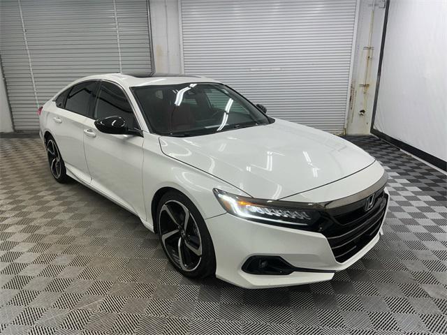 used 2021 Honda Accord car, priced at $23,998