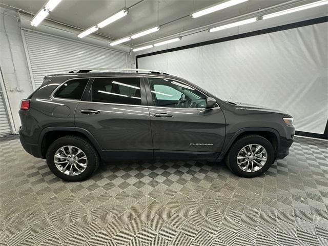 used 2021 Jeep Cherokee car, priced at $19,399