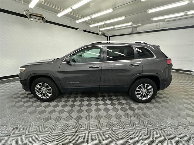 used 2021 Jeep Cherokee car, priced at $19,399