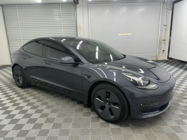 used 2022 Tesla Model 3 car, priced at $24,895