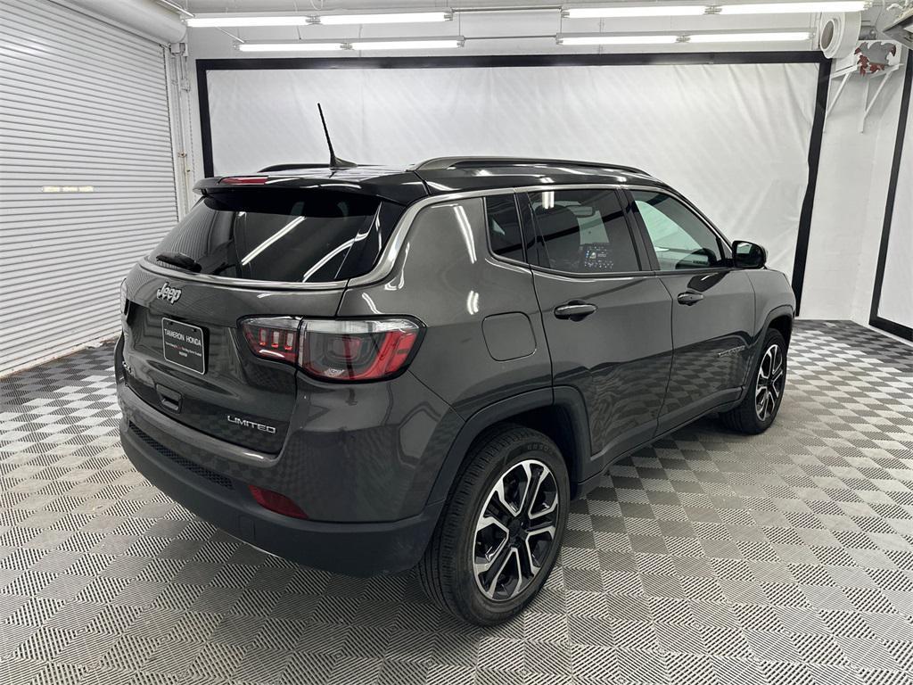 used 2023 Jeep Compass car, priced at $19,012
