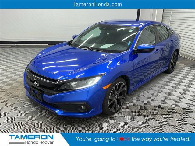 used 2021 Honda Civic car, priced at $18,998