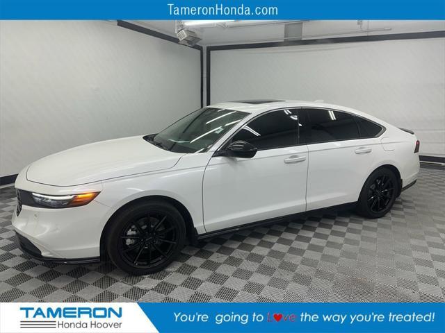 used 2023 Honda Accord Hybrid car, priced at $28,599