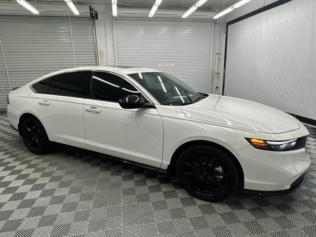 used 2023 Honda Accord Hybrid car, priced at $28,599