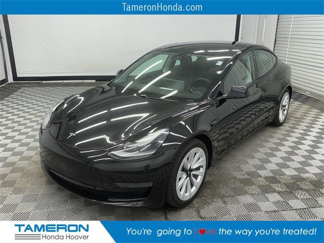 used 2021 Tesla Model 3 car, priced at $21,998