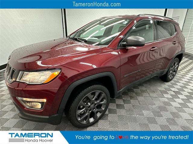 used 2021 Jeep Compass car, priced at $19,688