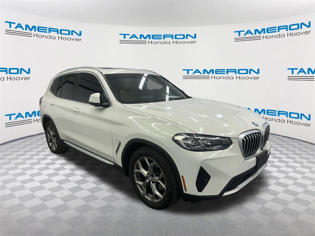 used 2022 BMW X3 car, priced at $28,517