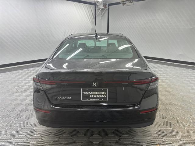 new 2025 Honda Accord car, priced at $31,710