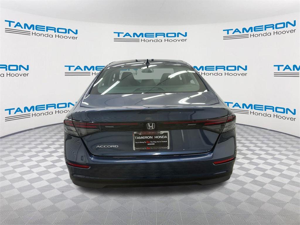 new 2025 Honda Accord car, priced at $31,755