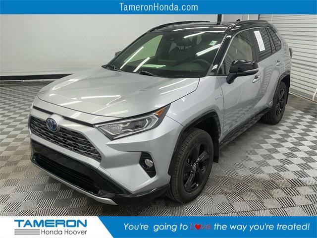 used 2020 Toyota RAV4 Hybrid car, priced at $25,999