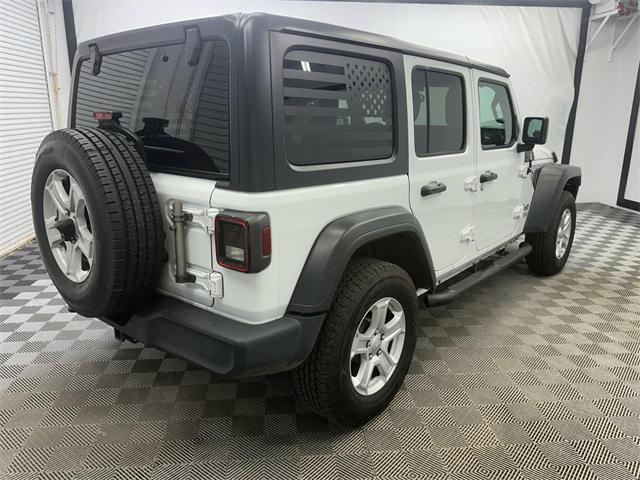 used 2020 Jeep Wrangler Unlimited car, priced at $19,475