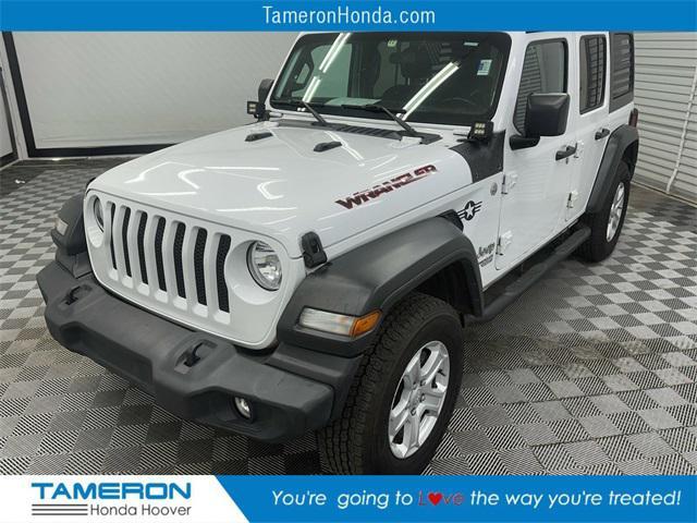 used 2020 Jeep Wrangler Unlimited car, priced at $19,475