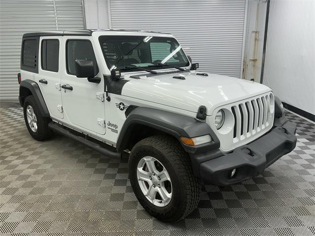 used 2020 Jeep Wrangler Unlimited car, priced at $19,475