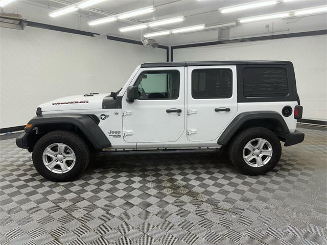 used 2020 Jeep Wrangler Unlimited car, priced at $19,475